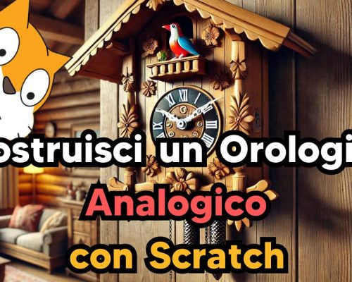 Costruisci un Orologio Analogico con Scratch